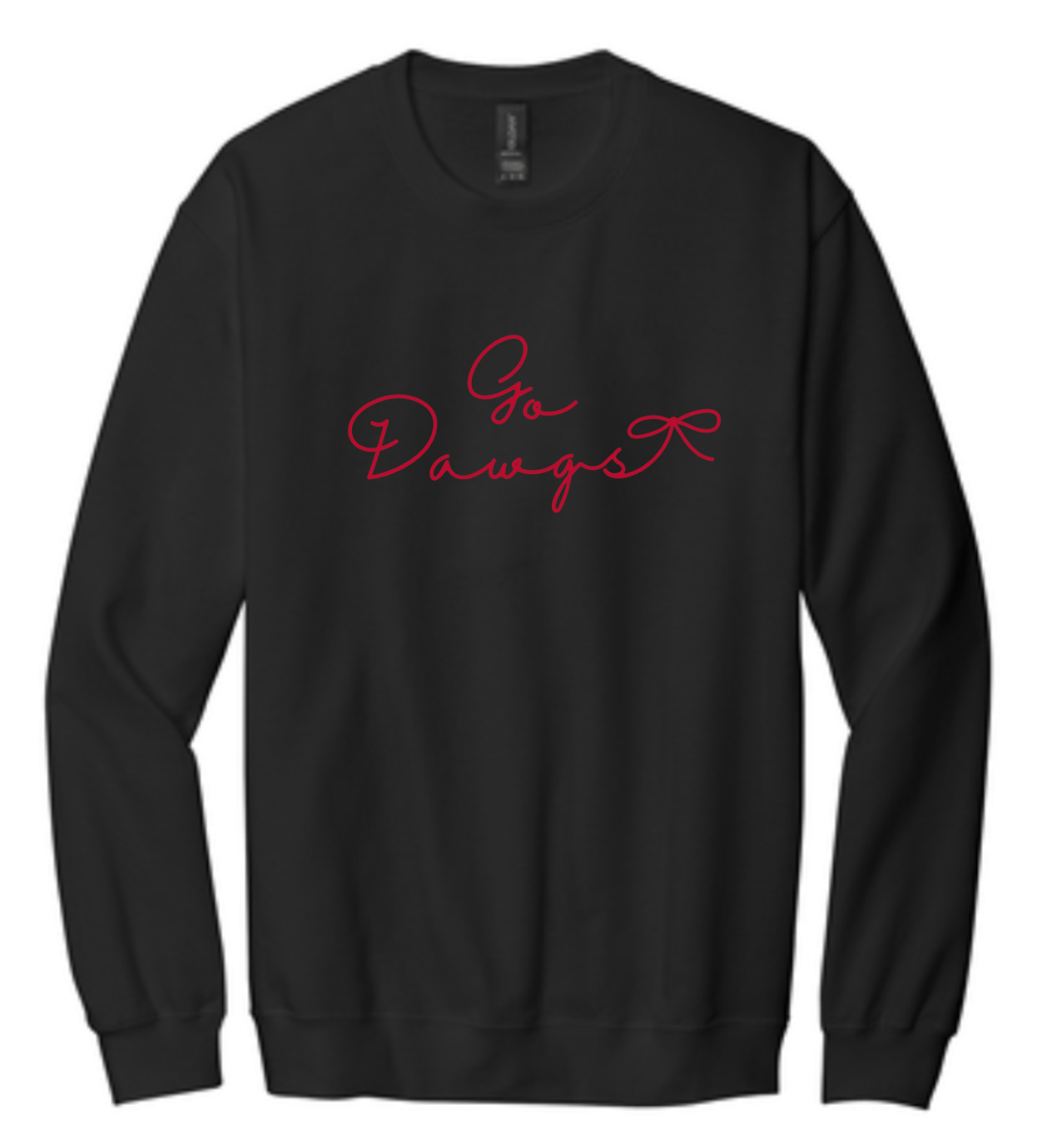 "Go Dawgs" Comfort Colors Crewneck Sweatshirt