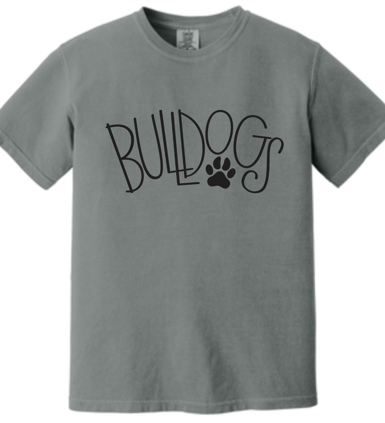 "Bulldogs" Comfort Color T-Shirt
