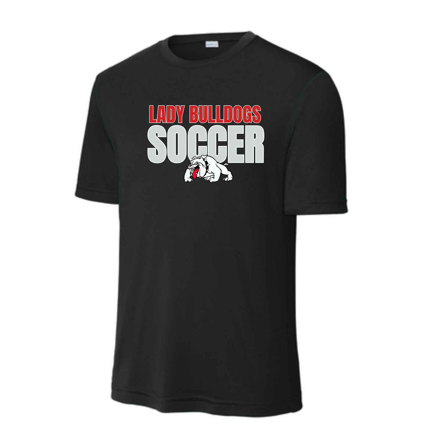 Lady Bulldogs Soccer Short Sleeve Option 1