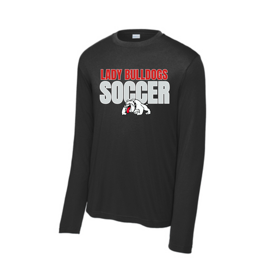 Lady Bulldogs Soccer Long Sleeve Option 1
