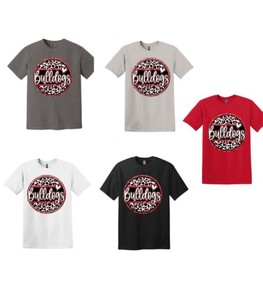 Bulldogs Cursive/Circle
