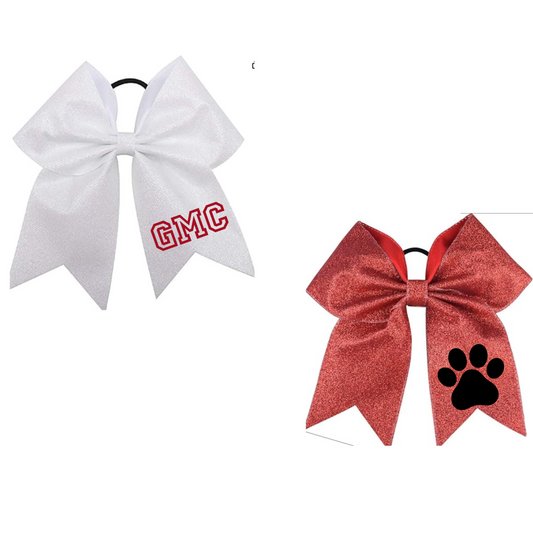 REQUIRED White and Red Bows