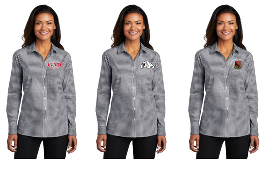 LW644 Port Authority® Women's Broadcloth Gingham Easy Care Shirt