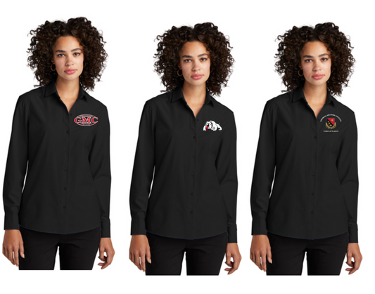 MM2001  Mercer+Mettle® Women’s Long Sleeve Stretch Woven Shirt