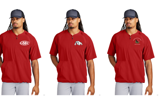 JST489  Sport-Tek® Repeat 1/2-Zip Short Sleeve Jacket