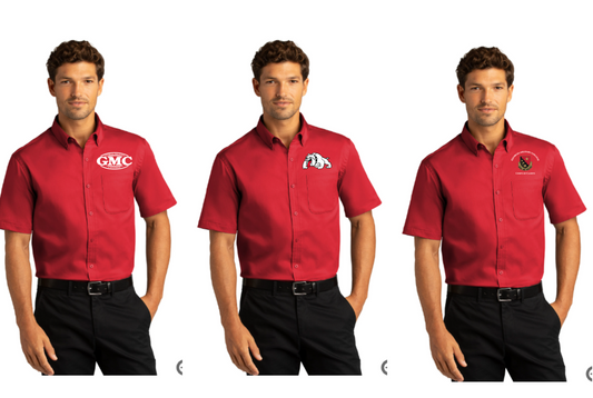 W809  Port Authority® Short Sleeve SuperPro React™Twill Shirt