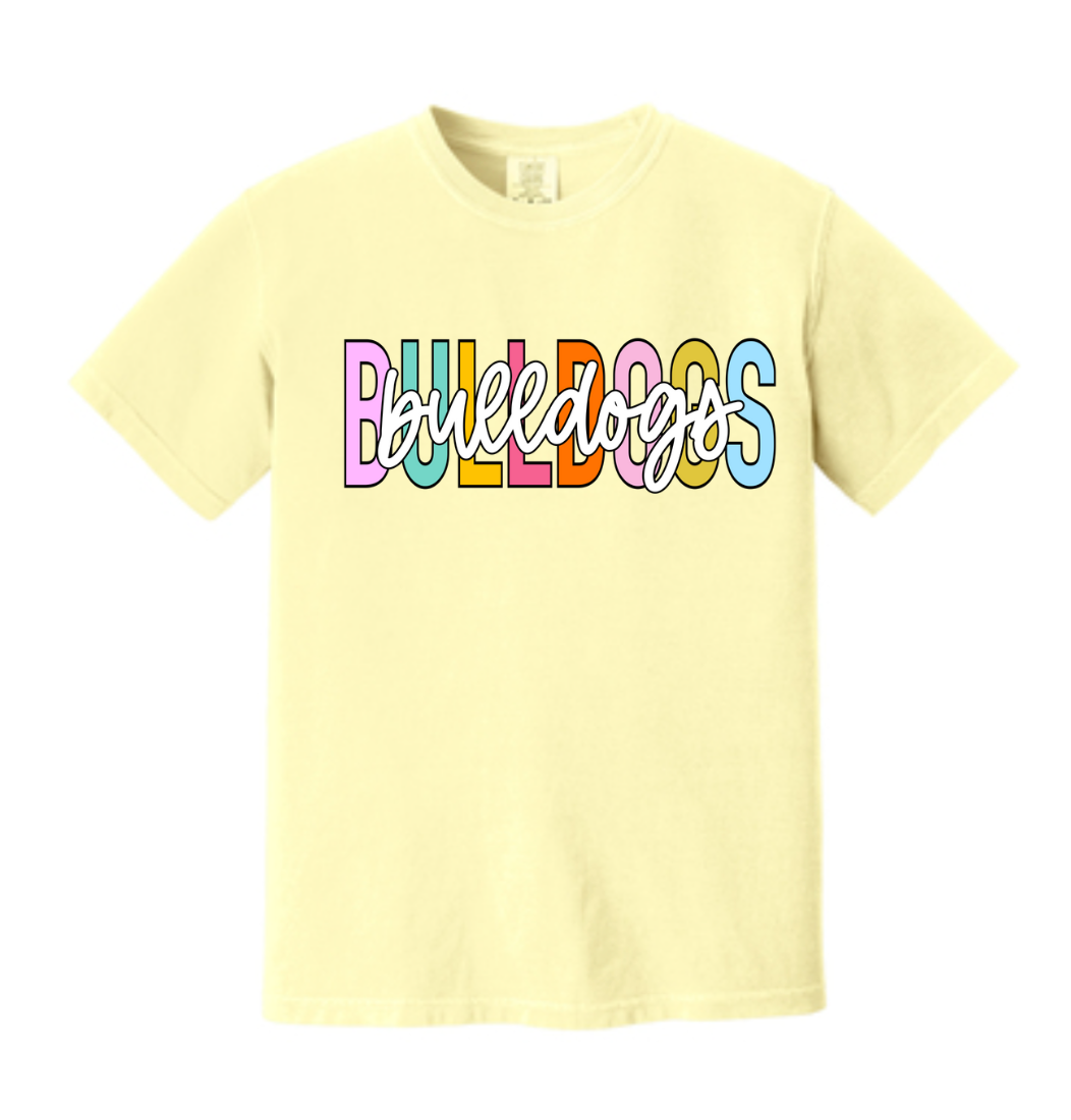 Banana "Bulldogs" Comfort Color T-Shirt