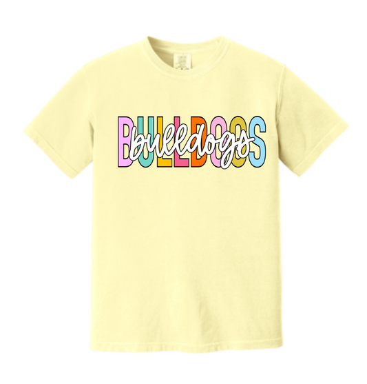 Banana "Bulldogs" Comfort Color T-Shirt