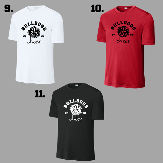 "Bulldogs Cheer 2026"-Comfort Colors